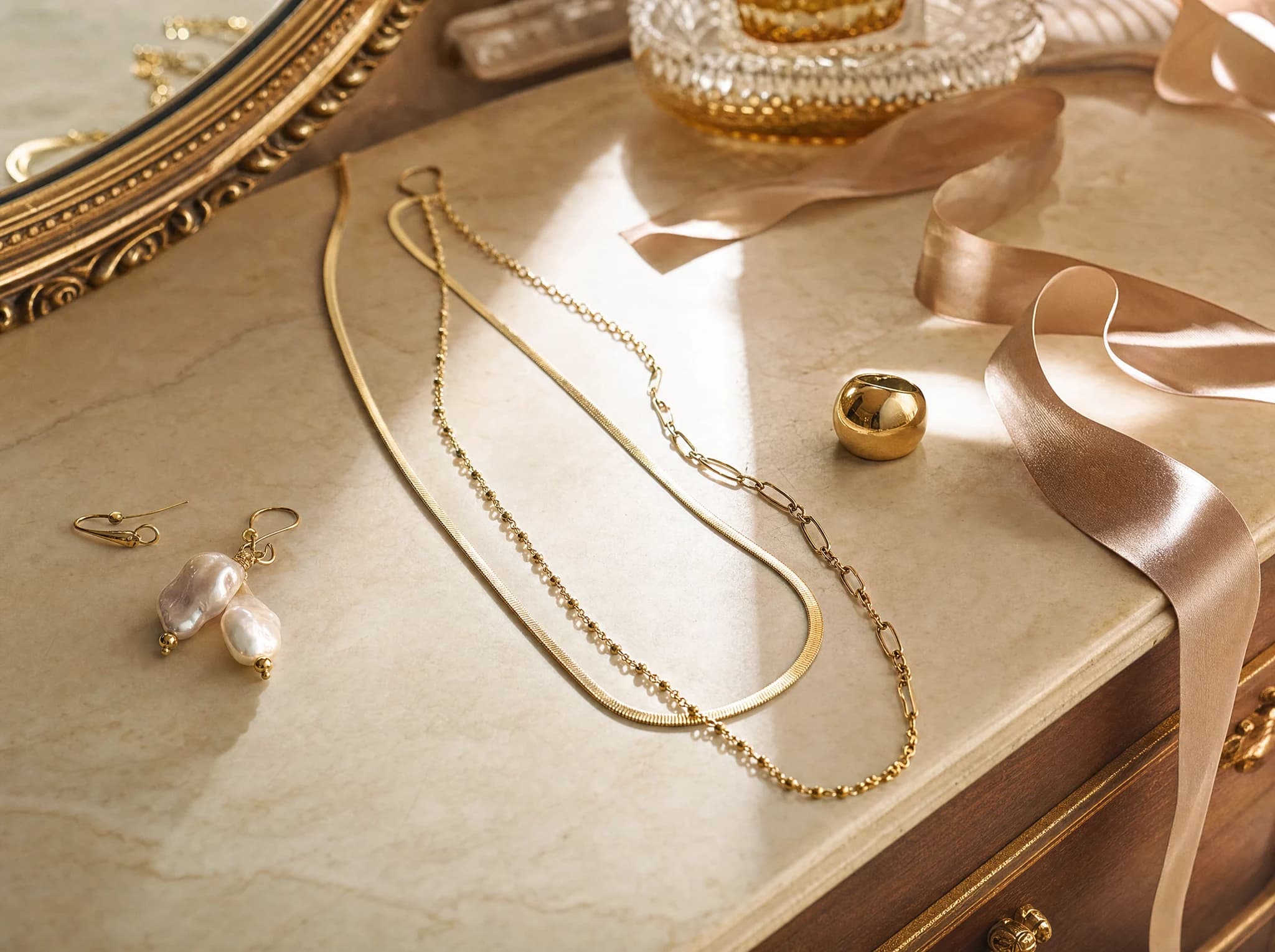 The Art of Layering Gold